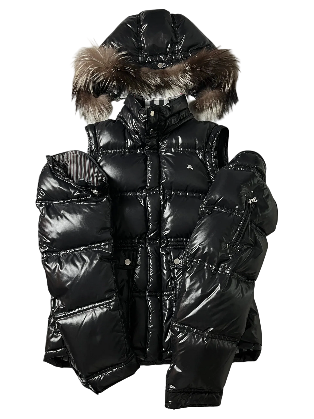 00's BURBERRY Black Label - Made In Japan (Black)