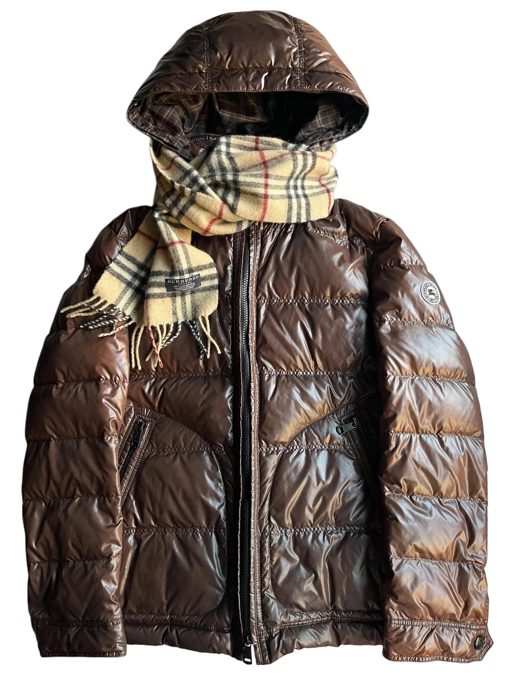 00's BURBERRY Black Label - Made In Japan (2 In 1 Brown)