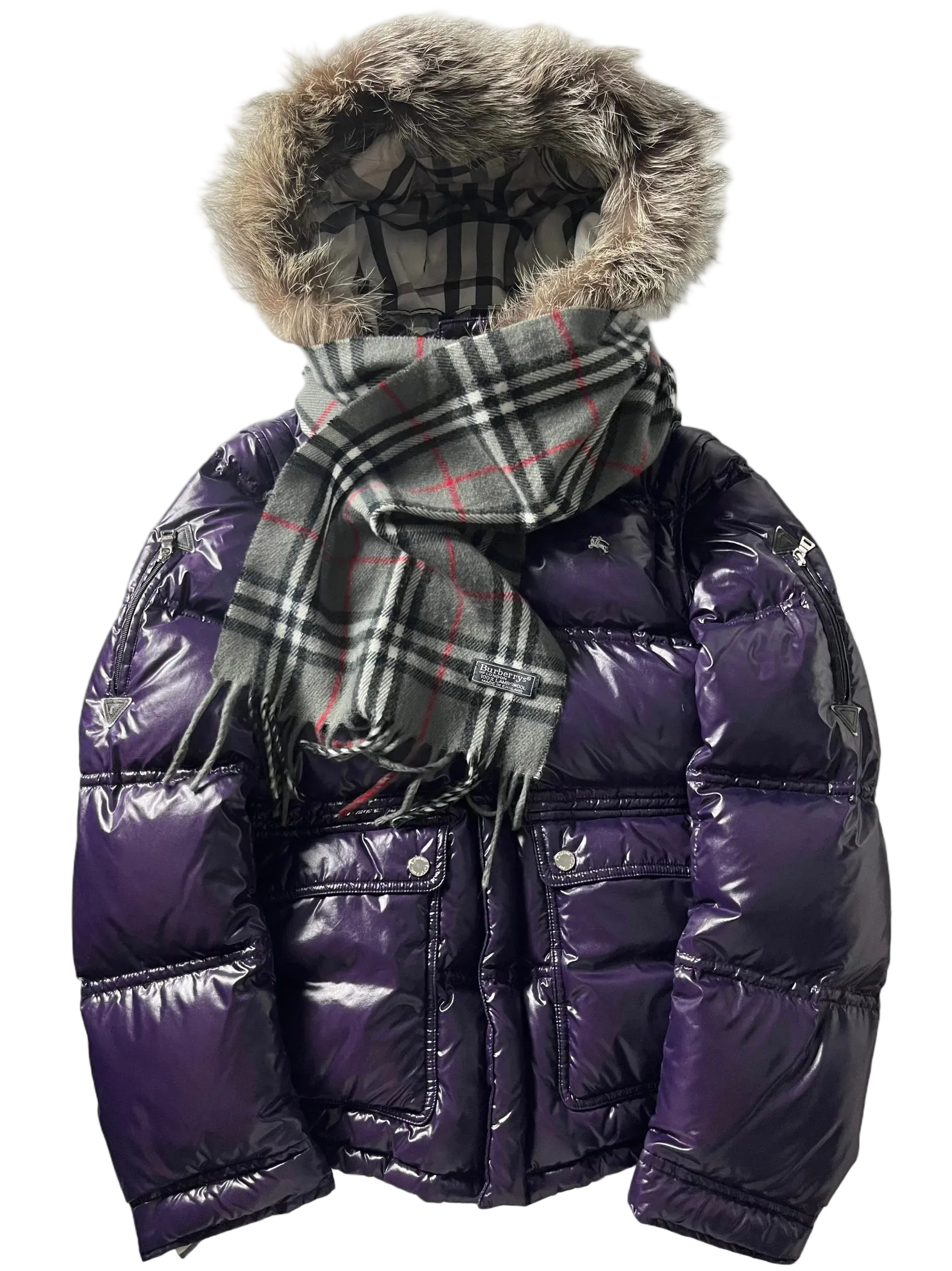 00's BURBERRY Made In Japan (Purple)