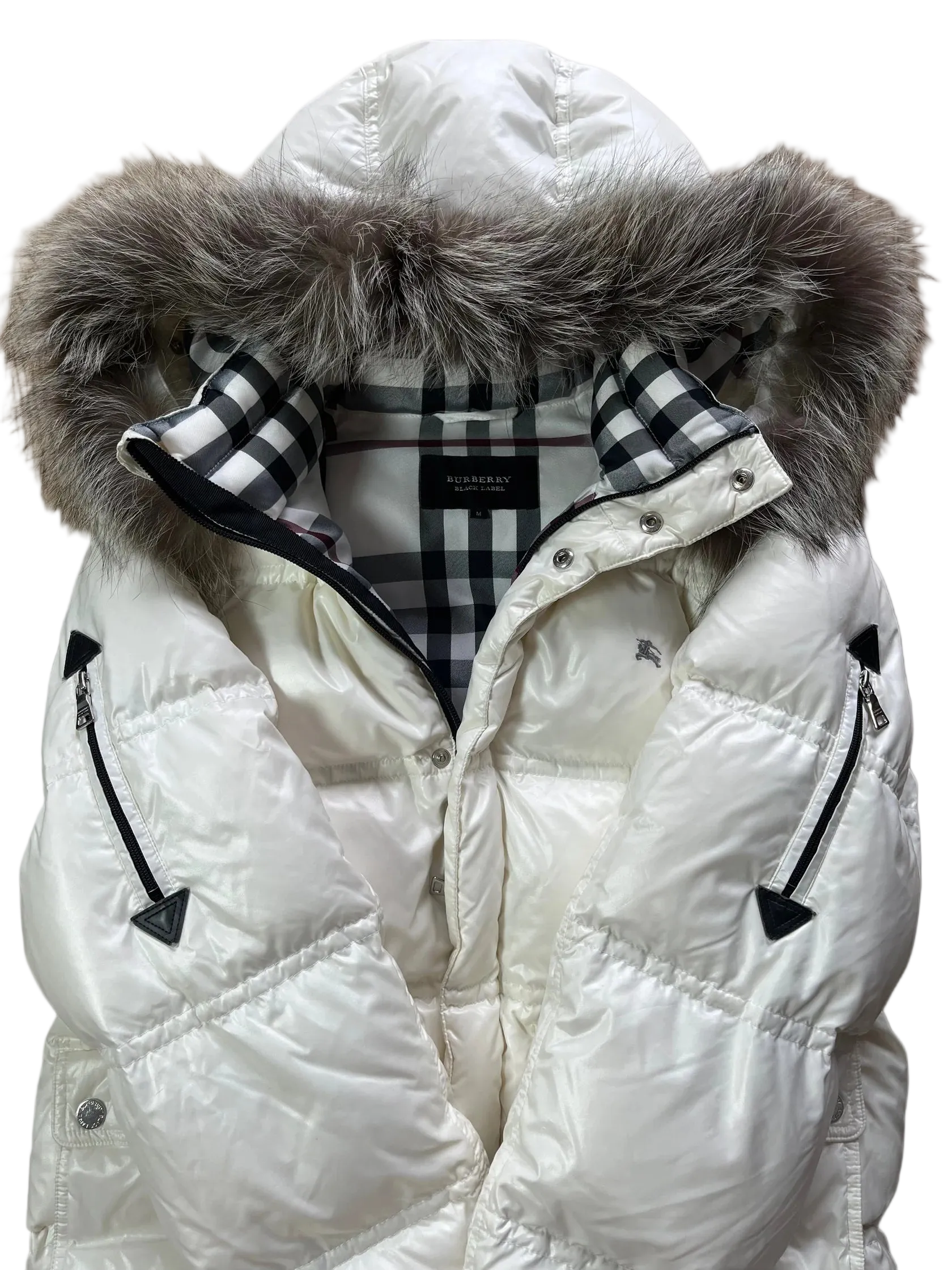 00's BURBERRY Black Label - Made In Japan (White)