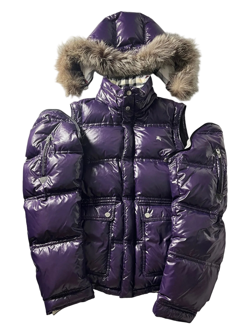 00's BURBERRY Made In Japan (Purple)